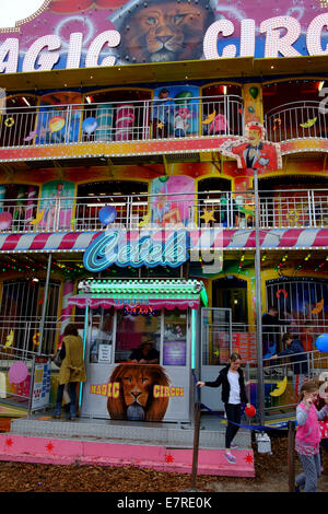 Sideshow Alley at the 2014 Brisbane Ekka Stock Photo