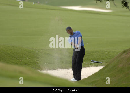 Ponte Vedra, Florida, USA. 10th May, 2007. Tiger Woods in action during the Players Championship at TPC Sawgras on May 10, 2007 in Ponte Vedra, Florida.ZUMA Press/Scott A. Miller. © Scott A. Miller/ZUMA Wire/ZUMAPRESS.com/Alamy Live News Stock Photo