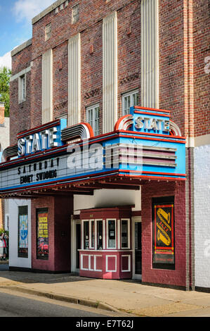 State Theatre, 220 North Washington St, Falls Church, Virginia Stock Photo