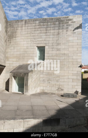 CGAC museum in Santiago de Compostela, Spain. Designed by the portuguese architecture Siza Vieira. Stock Photo