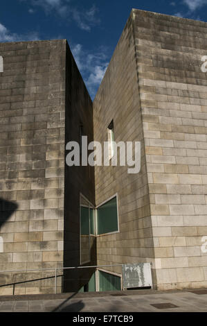 CGAC museum in Santiago de Compostela, Spain. Designed by the portuguese architecture Siza Vieira. Stock Photo