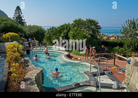 Poseidon Thermal Gardens, Ischia, Gulf of Naples, Campania, Italy Stock Photo