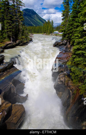 Numa Falls, Kootenay National Park, British Columbia, Canada Stock ...