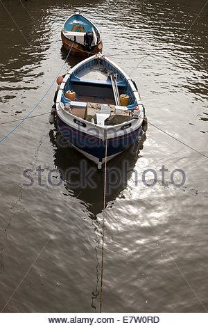 coble - small fishing boat staithes north yorkshire