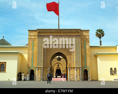 The Royal palace of Rabat Stock Photo