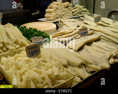 Mercat de la Boqueria, Las Ramblas, Barcelona Stock Photo