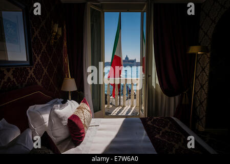 Room with a view, Venice. Stock Photo