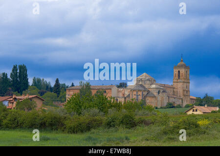 Irache Monastery, Camino de Santiago, Navarra, Ayegui, Navarre, Way of St James, Spain Stock Photo