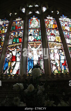 St Mary's church Sudeley Castle Stock Photo