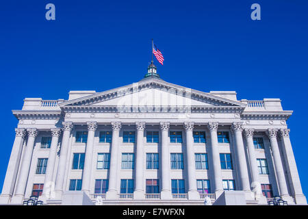 The State Capitol Building in Salt Lake City, Utah Stock Photo