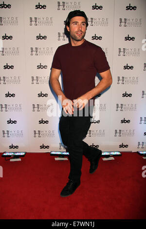 Reality Star BRODY JENNER Hosts A Wild Spring Break Bash At Hyde Nightclub Inside Bellagio Hotel and Casino In Las Vegas, NV on 3/22/14  Featuring: Brody Jenner Where: Las Vegas, Nevada, United States When: 23 Mar 2014 Stock Photo
