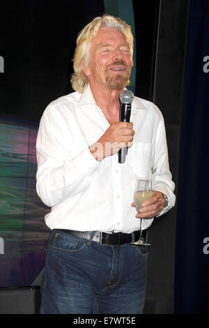 Sir Richard Branson attends the Global Launch Of Grey Goose Virgin Atlantic at the American Museum of Natural History on September 22, 2014 in New York City/picture alliance Stock Photo