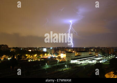 Rome, Italy 24th September 2014 Storm over Rome, Italy Credit:  Gari Wyn Williams/Alamy Live News Stock Photo