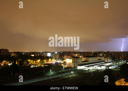 Rome, Italy 24th September 2014 Storm over Rome, Italy Credit:  Gari Wyn Williams/Alamy Live News Stock Photo