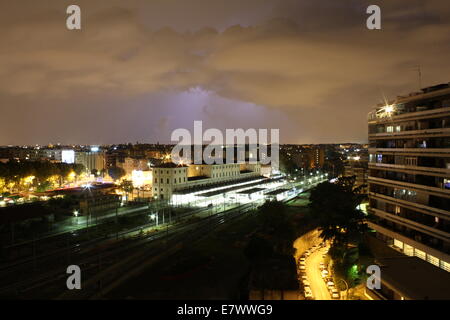 Rome, Italy 24th September 2014 Storm over Rome, Italy Credit:  Gari Wyn Williams/Alamy Live News Stock Photo