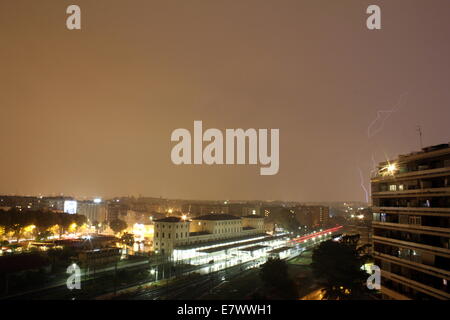 Rome, Italy 24th September 2014 Storm over Rome, Italy Credit:  Gari Wyn Williams/Alamy Live News Stock Photo