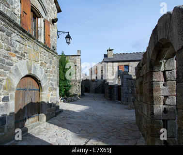 La Garde Guerin. Lozere. Languedoc-Roussillon. France. Europe Stock Photo