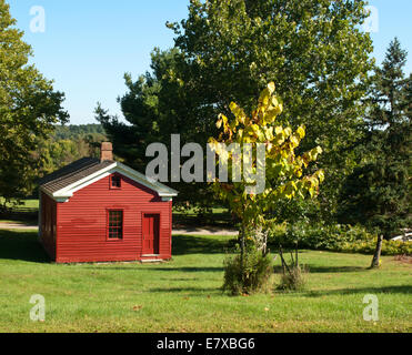 one room schoolhouse Stock Photo