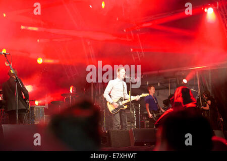 The Feeling perform in Manchester. Stock Photo