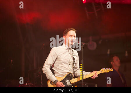 The Feeling perform in Manchester. Stock Photo