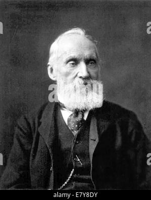 WILLIAM THOMSON, 1st Baron Kelvin (1824-1907) British mathematical phyicist Stock Photo