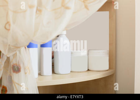 bright and colorful interior of european solarium Stock Photo