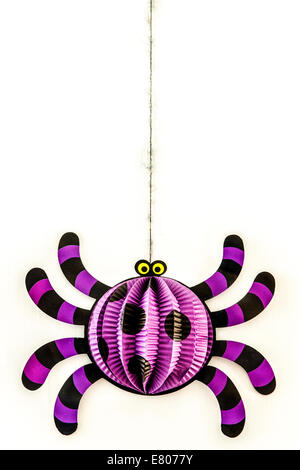 Gothic Funny Spider Halloween Decoration Ornament Stock Photo