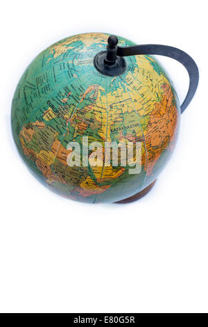 Still life of an antique globe Stock Photo