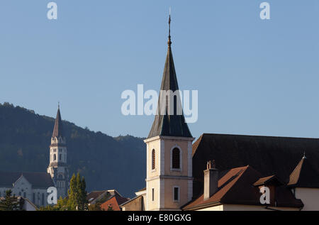 The Church of Saint Francis de Sales, Annecy, France. Stock Photo