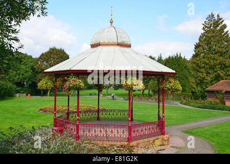 Bandstand in Victoria Park, Newbury, Berkshire, England, United Kingdom Stock Photo