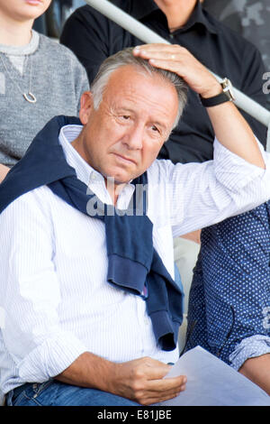 Cesena, Italy. 28th Sep, 2014. Alberto Zaccheroni Football/Soccer : Italian 'Serie A' match between Cesena 1-1 AC Milan at Stadio Dino Manuzzi in Cesena, Italy . Credit:  Enrico Calderoni/AFLO SPORT/Alamy Live News Stock Photo