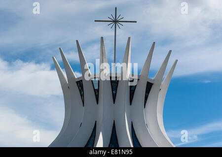 The Metropolitan Cathedral of Brasília, Brasília, Brazil Stock Photo