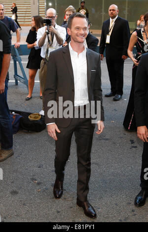 NEW YORK-SEP 26: Actor Neil Patrick Harris attends the world premiere of 'Gone Girl' at the 52nd New York Film Festival at Alice Tully Hall on September 26, 2014 in New York City. Stock Photo