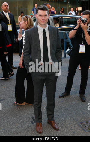 NEW YORK-SEP 26: Actor Patrick Fugit attends the world premiere of 'Gone Girl' at the 52nd New York Film Festival at Alice Tully Hall on September 26, 2014 in New York City. Stock Photo