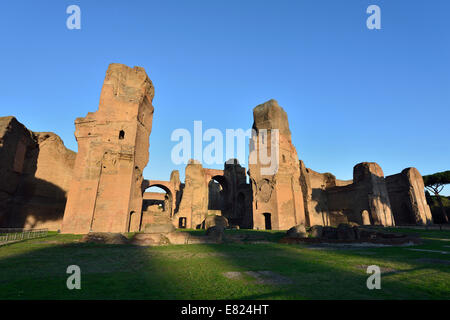 Baths of Caracalla Terme di Caracalla Rome Italy Stock Photo