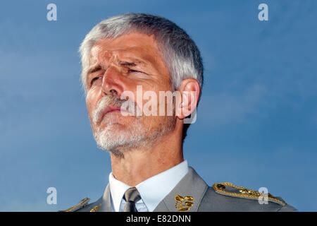 Petr Pavel, Former General Chairman Military Committee NATO OTAN, From 2023 President of Czech Republic Stock Photo