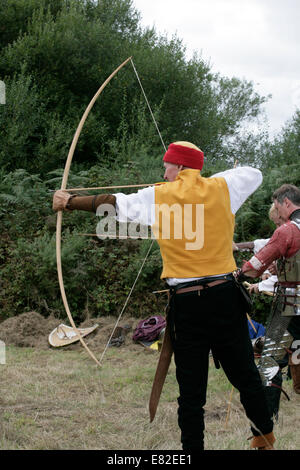 Medieval archer Stock Photo