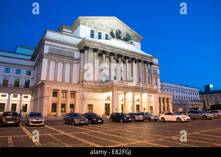 Grand Theatre, Warsaw, Poland Stock Photo
