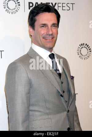 PaleyFEST 2014: 'Mad Men' presentation - Arrivals  Featuring: Jessica Pare Where: Los Angeles, California, United States When: 22 Mar 2014 Stock Photo