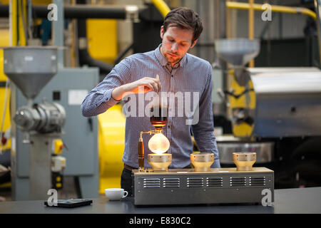 Freshly brewed coffee Stock Photo