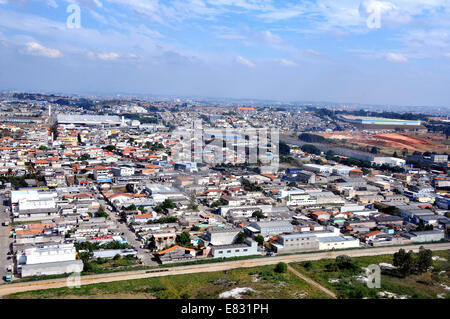 Industrial district near Guarulhos airport Sao Paulo Brazil Stock Photo