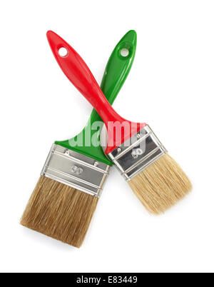 paintbrush isolated on white background Stock Photo