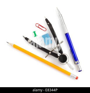 engineering concept isolated on white background Stock Photo