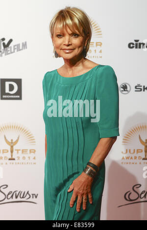 Jupiter Award 2014 held at Cafe Moskau - Arrivals  Featuring: Uschi Glas Where: Berlin, Germany When: 26 Mar 2014 Stock Photo