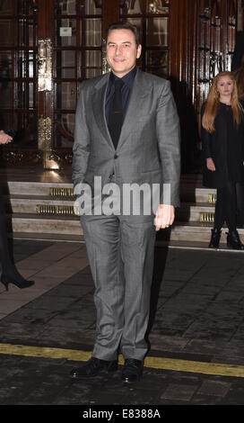 'I Can't Sing' press night held at the London Palladium - Arrivals  Featuring: David Walliams Where: London, United Kingdom When: 26 Mar 2014 Stock Photo