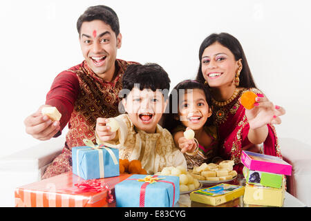 indian Diwali Festival fun Stock Photo