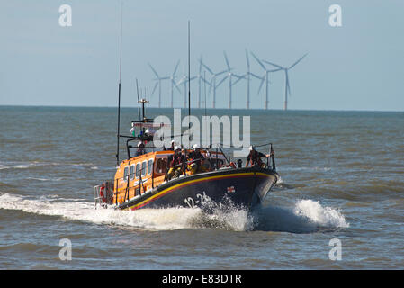 Rhyl Air and Fun show 2014 And Lifeboat day Stock Photo