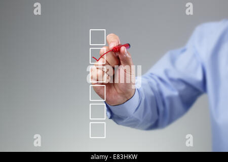 Checklist Stock Photo