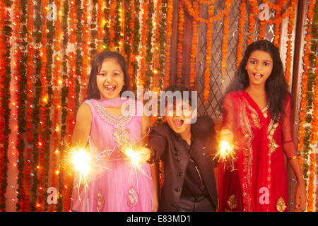 indian diwali Festival Stock Photo