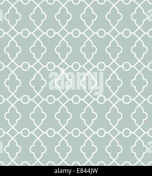 Geometric vector pattern with oriental elements. Seamless background. Abstract texture Stock Vector